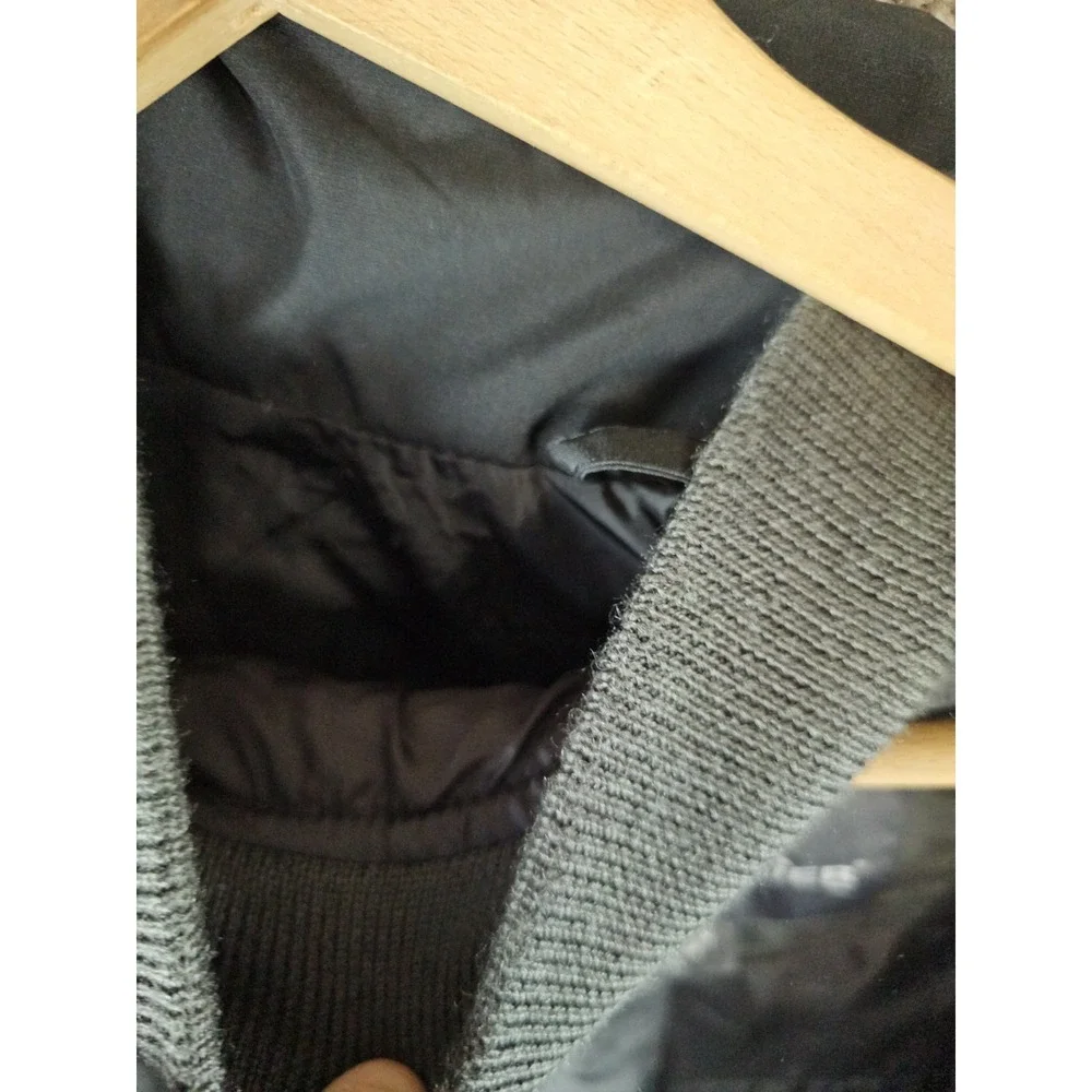 Eddie Bauer‎ Jacket Mens Black Insulated Weatheredge Mens XL Zip Removable Liner